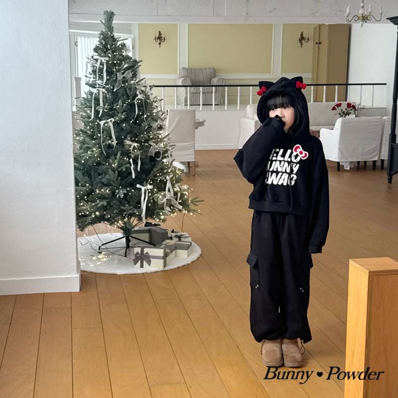 Bunny Powder - Korean Children Fashion - #kidsstore - Hello Hoodie Sweatshirt - 9