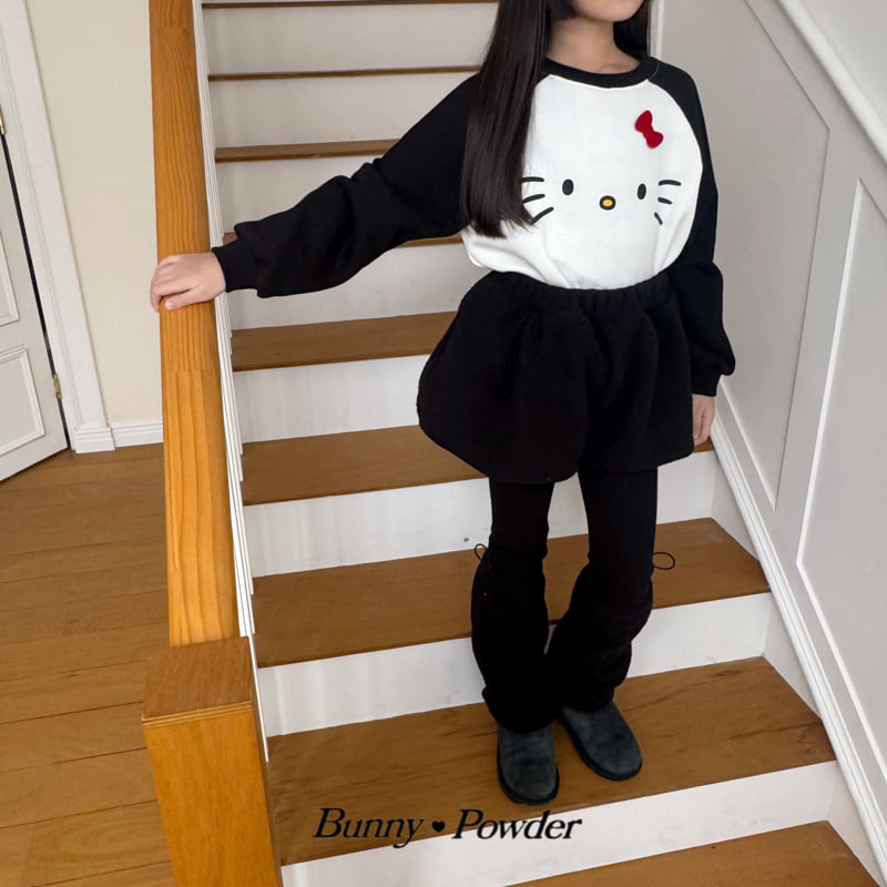 Bunny Powder - Korean Children Fashion - #kidsstore - Cat Sweatshirt - 3