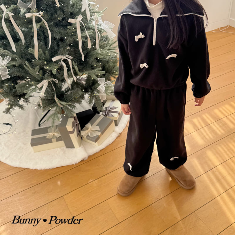 Bunny Powder - Korean Children Fashion - #kidzfashiontrend - Roomy Fleece Anorak - 5