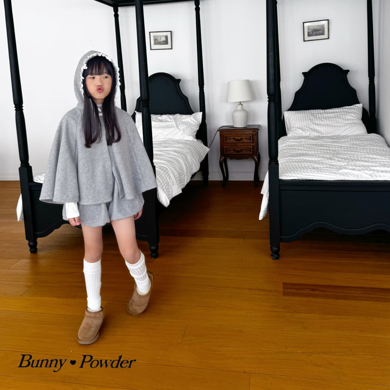 Bunny Powder - Korean Children Fashion - #kidzfashiontrend - Chacha Cape - 6