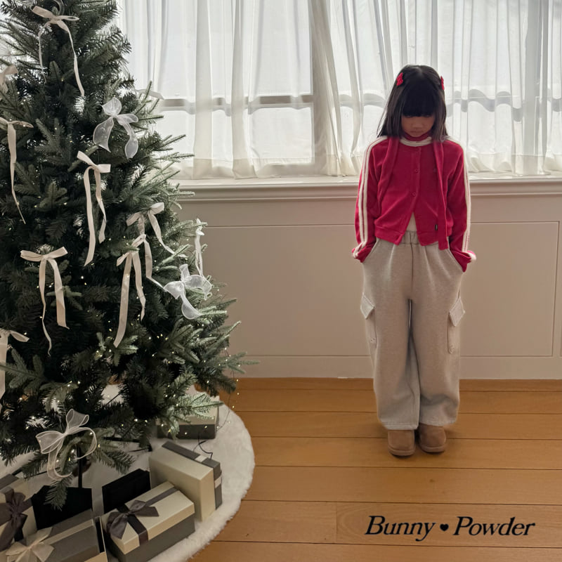 Bunny Powder - Korean Children Fashion - #kidsstore - Eyelet Cargo Pants - 4