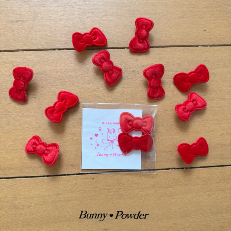 Bunny Powder - Korean Children Fashion - #kidzfashiontrend - Hello Ribbon Pin