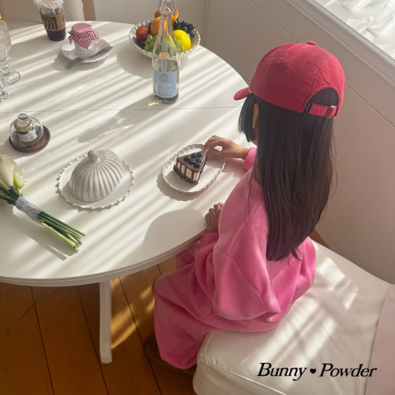 Bunny Powder - Korean Children Fashion - #kidzfashiontrend - Love You Corduroy Ball Cap - 12