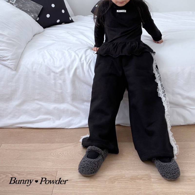 Bunny Powder - Korean Children Fashion - #kidzfashiontrend - Layered Turtleneck Tee - 9