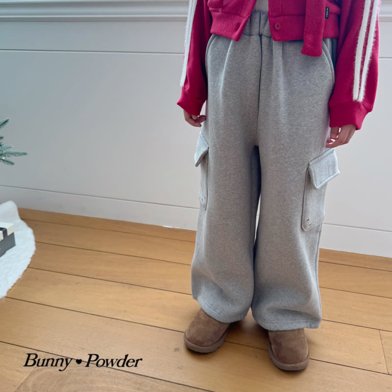 Bunny Powder - Korean Children Fashion - #littlefashionista - Eyelet Cargo Pants - 6