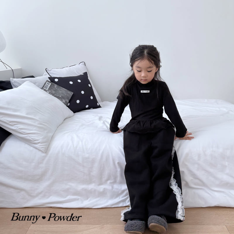 Bunny Powder - Korean Children Fashion - #magicofchildhood - Layered Turtleneck Tee - 12