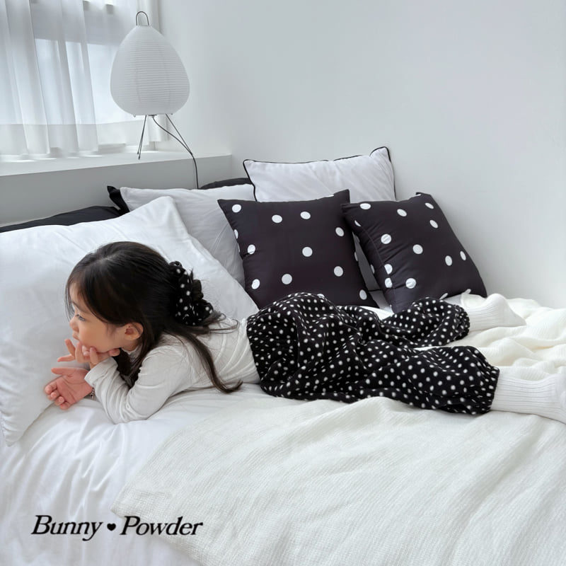 Bunny Powder - Korean Children Fashion - #littlefashionista - Mongshil Scrunchie - 4