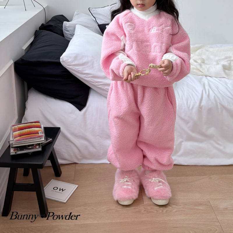 Bunny Powder - Korean Children Fashion - #minifashionista - Fleece Raglan Sweatshirt - 3