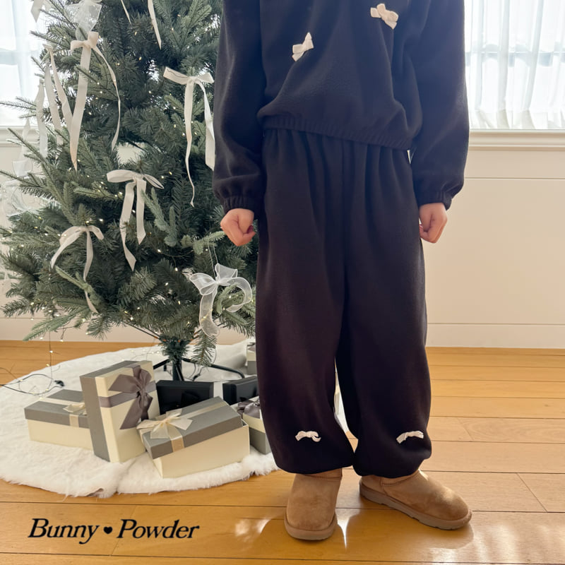 Bunny Powder - Korean Children Fashion - #minifashionista - Joy Fleece Pants - 3