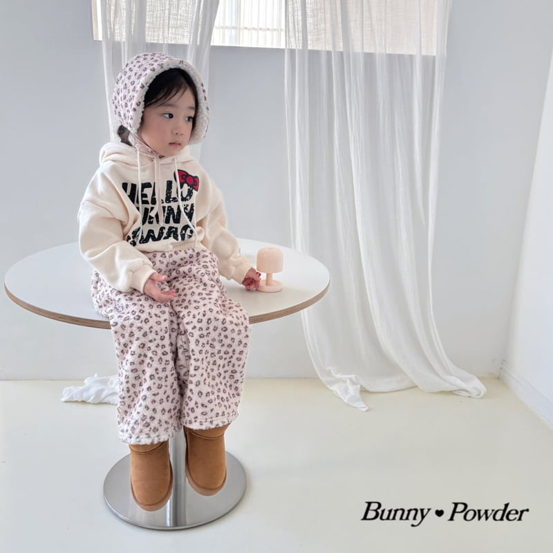 Bunny Powder - Korean Children Fashion - #prettylittlegirls - Leopard Ear Muffler - 3