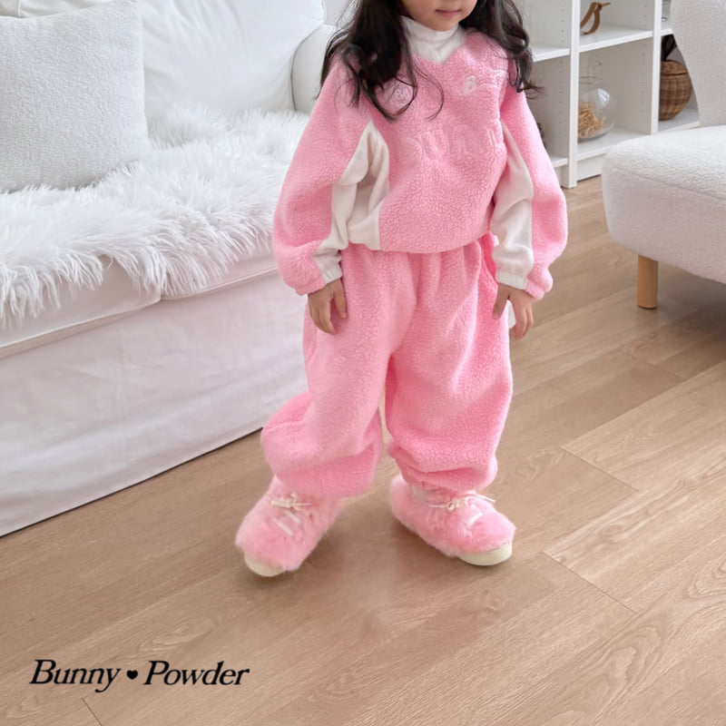 Bunny Powder - Korean Children Fashion - #minifashionista - Fleece Raglan Sweatshirt - 4