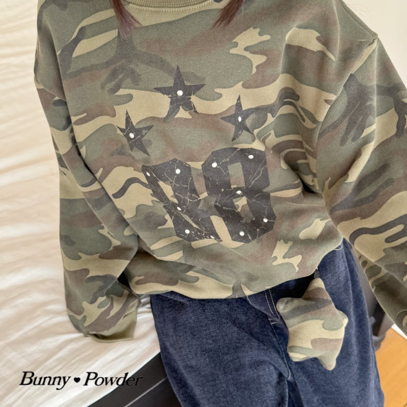 Bunny Powder - Korean Children Fashion - #prettylittlegirls - Camo Sweatshirt - 5