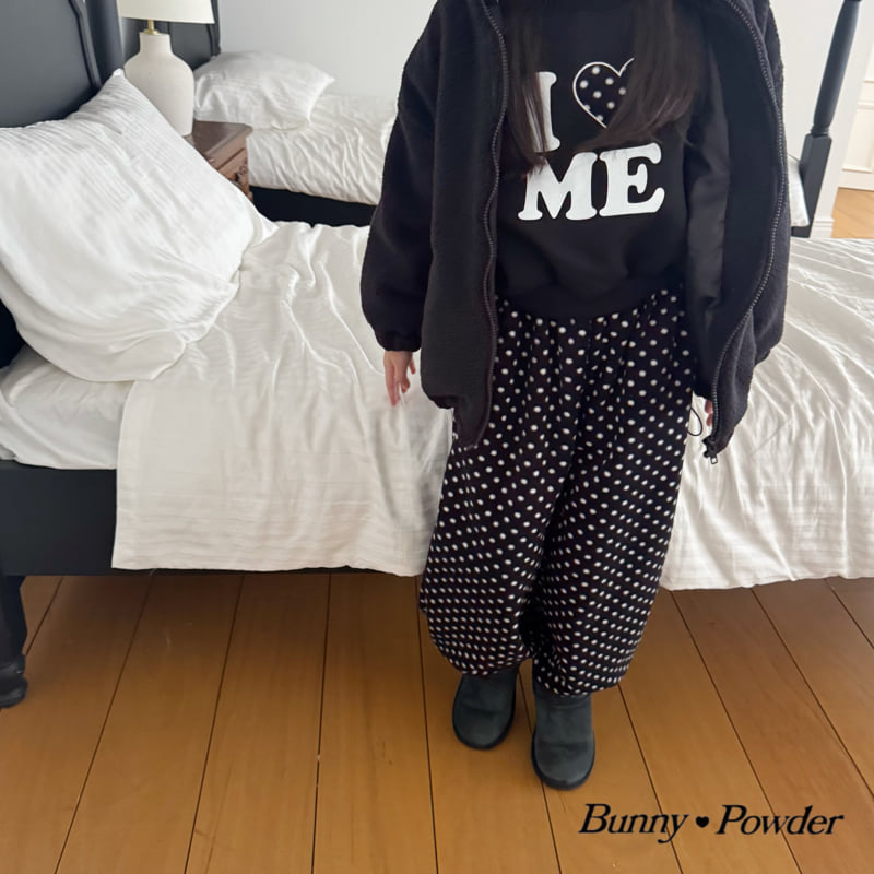 Bunny Powder - Korean Children Fashion - #stylishchildhood - Heart Sweatshirt - 3