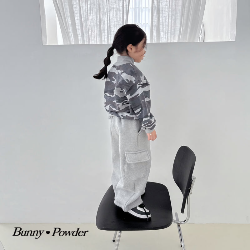 Bunny Powder - Korean Children Fashion - #stylishchildhood - Eyelet Cargo Pants - 12
