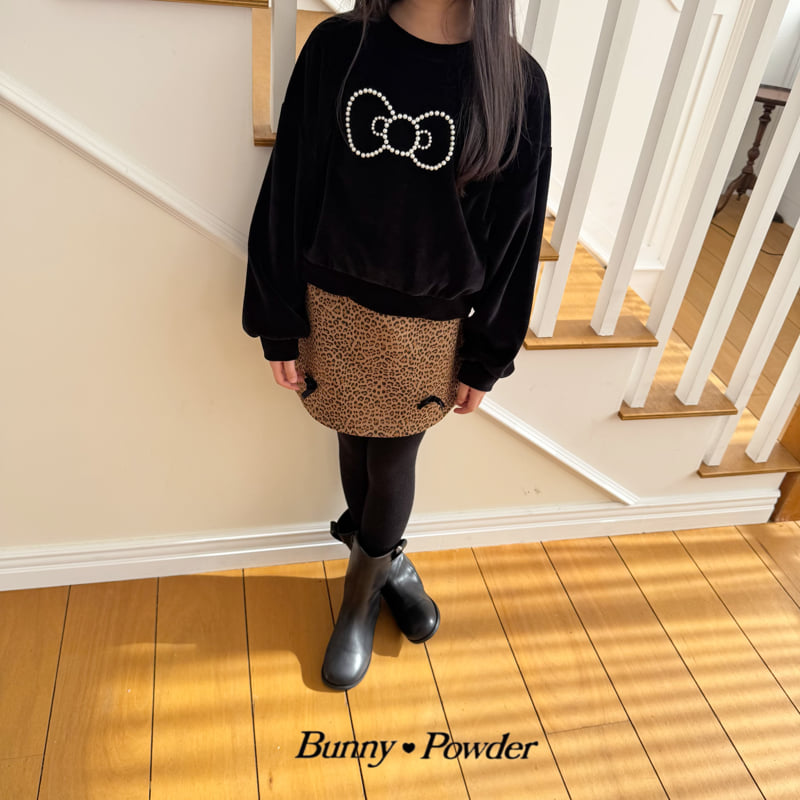 Bunny Powder - Korean Children Fashion - #stylishchildhood - Kiki Pearl Sweatshirt - 9