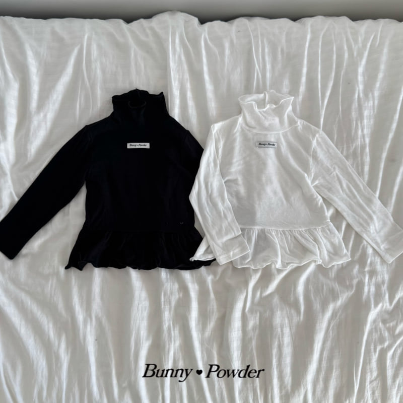 Bunny Powder - Korean Children Fashion - #stylishchildhood - Layered Turtleneck Tee