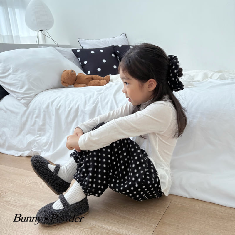 Bunny Powder - Korean Children Fashion - #stylishchildhood - Mongshil Scrunchie - 9