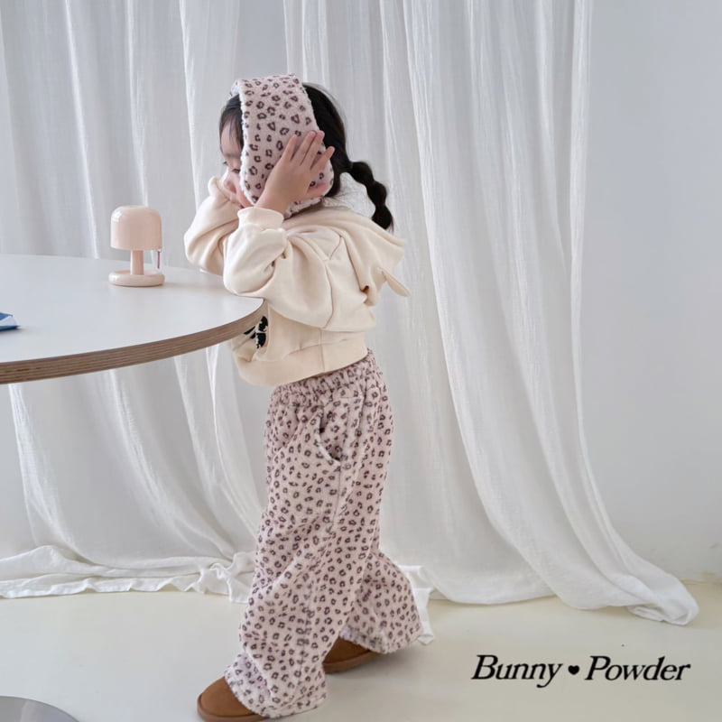 Bunny Powder - Korean Children Fashion - #prettylittlegirls - Leopard Ear Muffler - 4