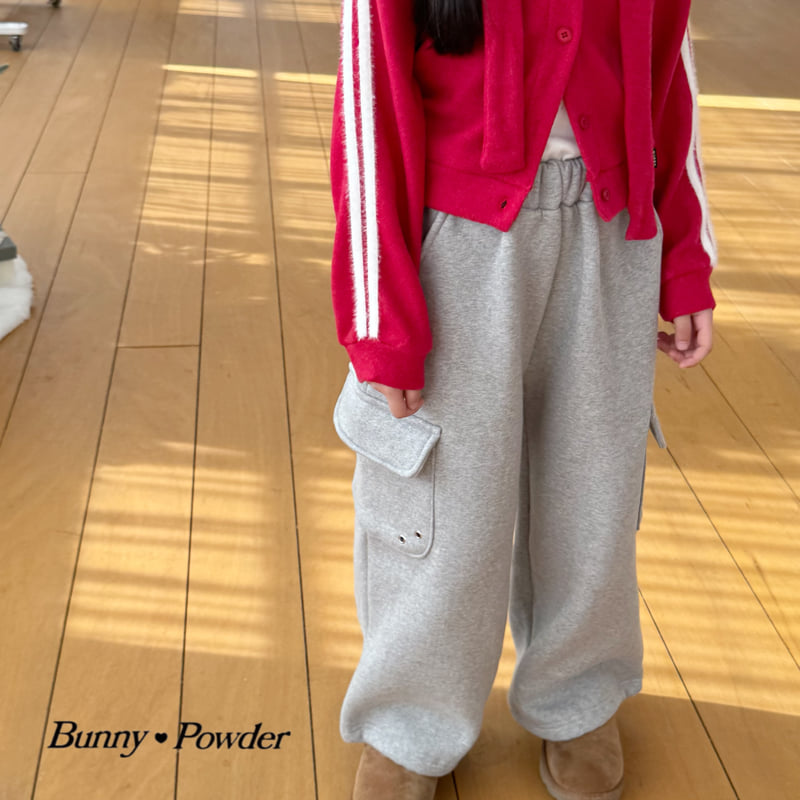 Bunny Powder - Korean Children Fashion - #todddlerfashion - Eyelet Cargo Pants - 10