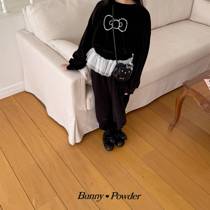 Bunny Powder - Korean Children Fashion - #todddlerfashion - Kiki Pearl Sweatshirt - 7