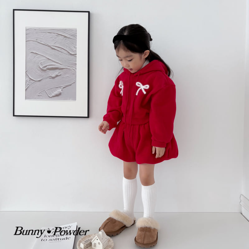 Bunny Powder - Korean Children Fashion - #todddlerfashion - Hachi Hoodie - 12