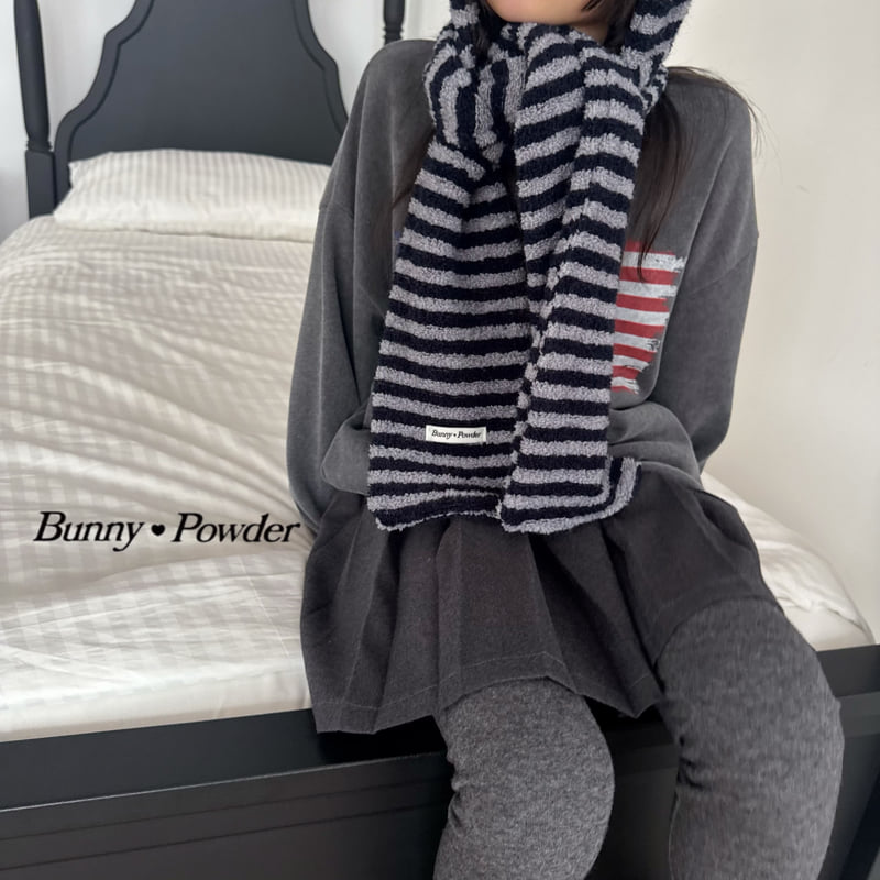 Bunny Powder - Korean Children Fashion - #todddlerfashion - Raccoon Hood Muffler - 4