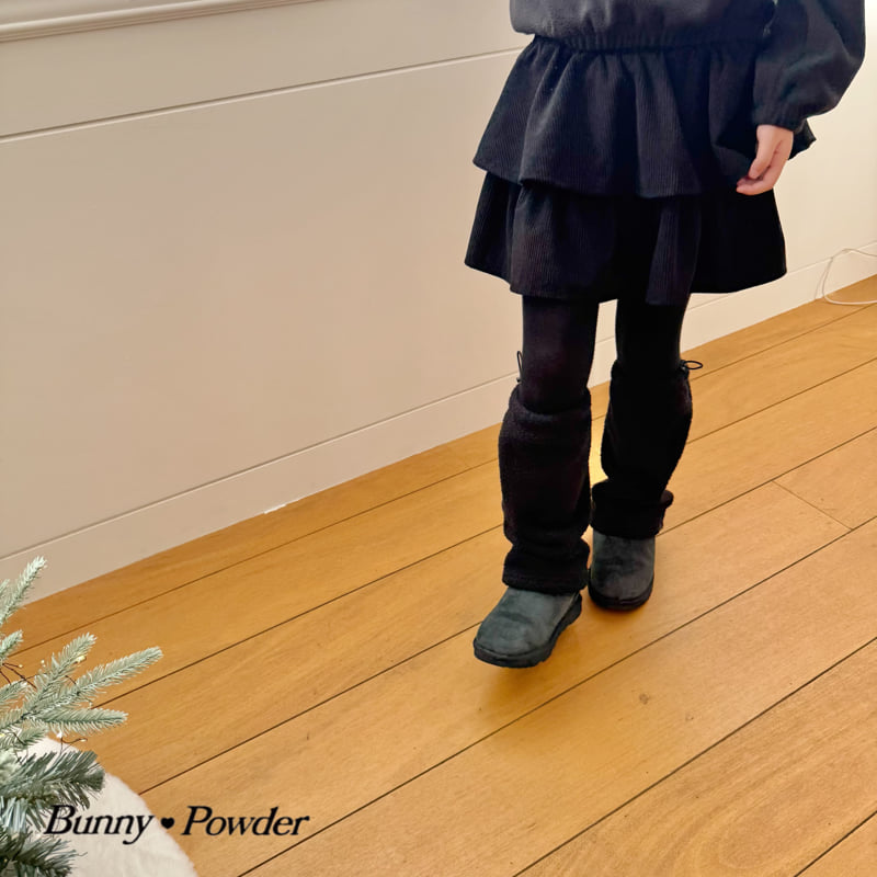 Bunny Powder - Korean Children Fashion - #todddlerfashion - Fuzzy Warmer - 4
