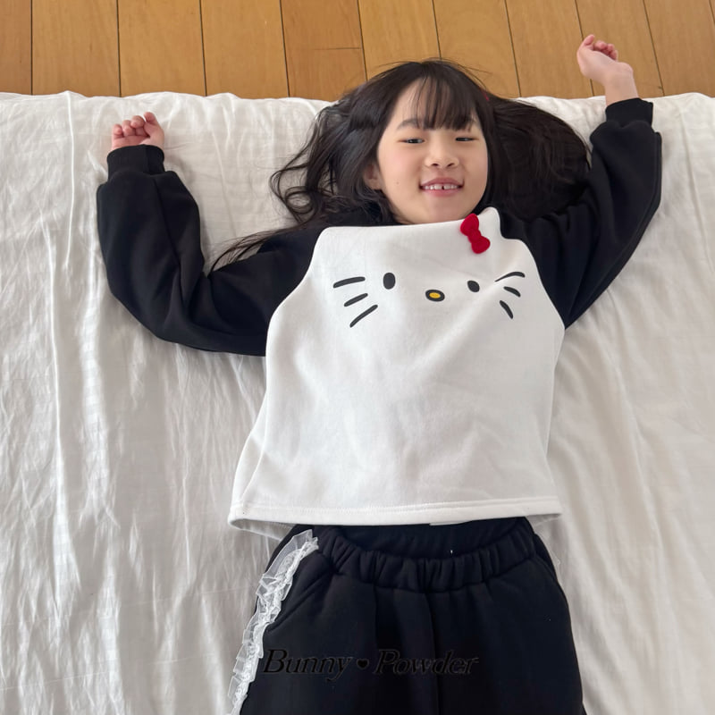 Bunny Powder - Korean Children Fashion - #toddlerclothing - Cat Sweatshirt - 11