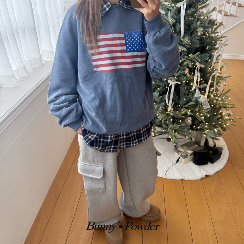 Bunny Powder - Korean Women Fashion - #momslook - Adult USA Sweatshirt - 12