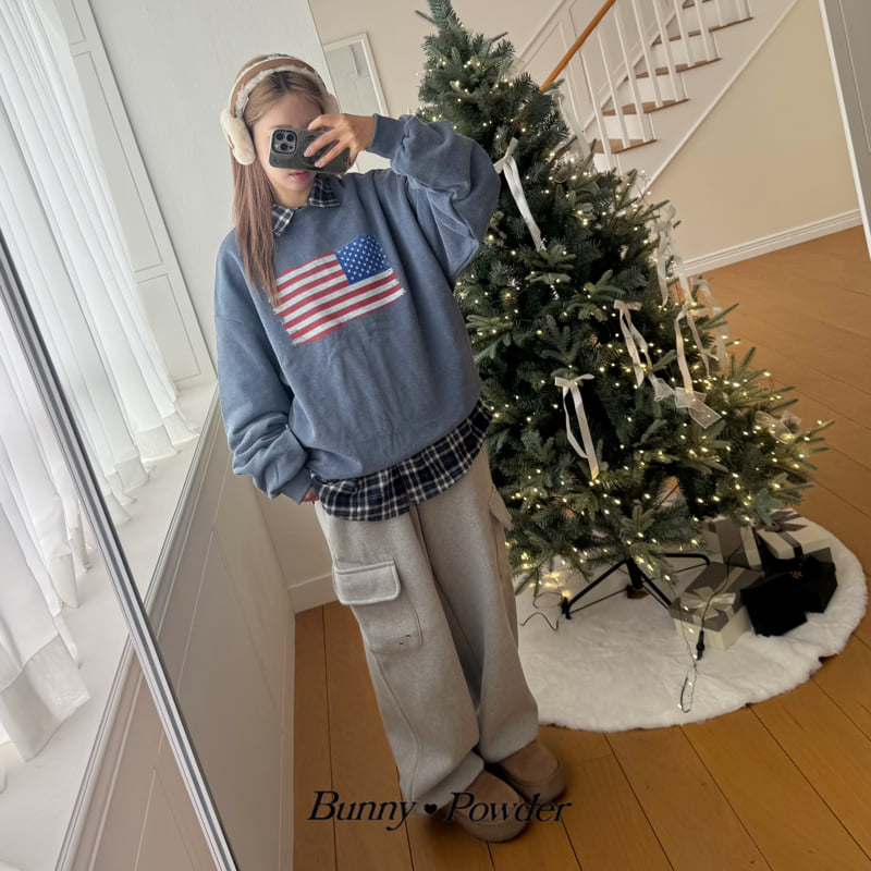 Bunny Powder - Korean Women Fashion - #thelittlethings - Adult USA Sweatshirt - 9