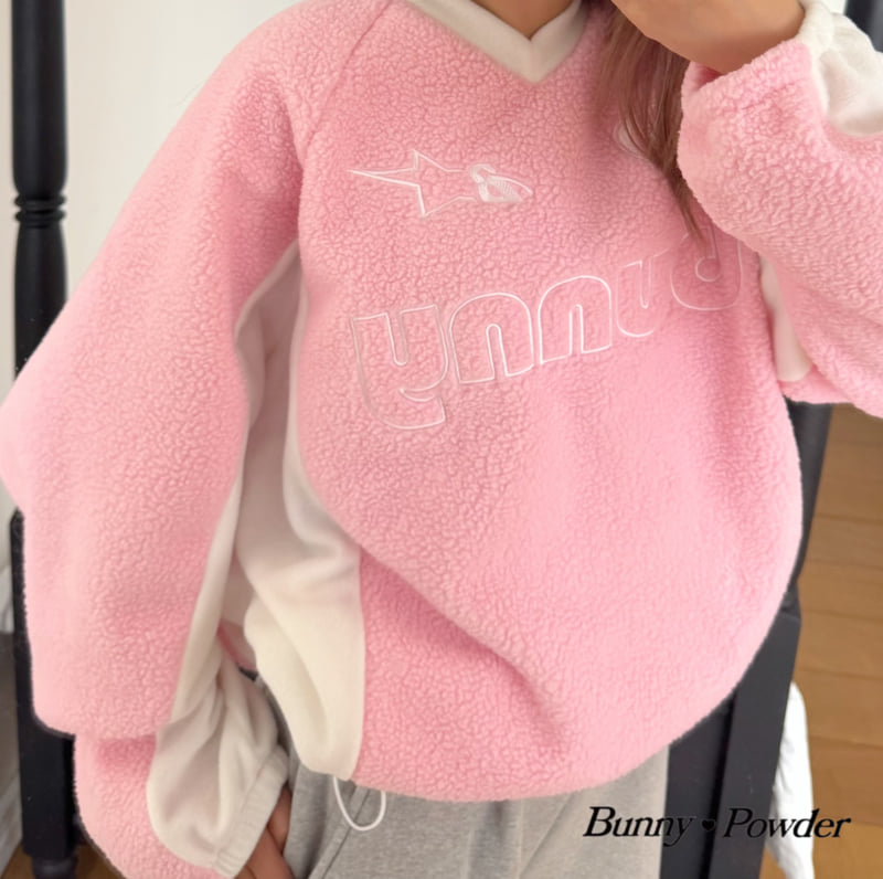 Bunny Powder - Korean Women Fashion - #thelittlethings - Adult Fleece Raglan Sweatshirt - 8