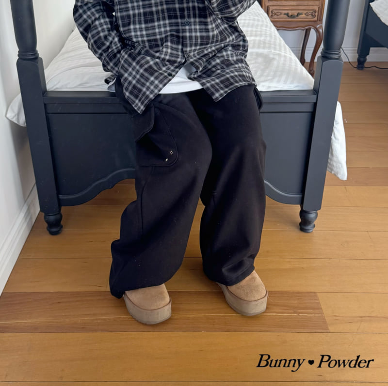 Bunny Powder - Korean Women Fashion - #vintageinspired - Adult Eyelet Cargo Pants - 3