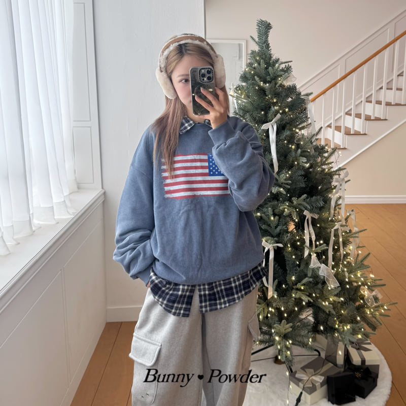 Bunny Powder - Korean Women Fashion - #womensfashion - Adult USA Sweatshirt - 11
