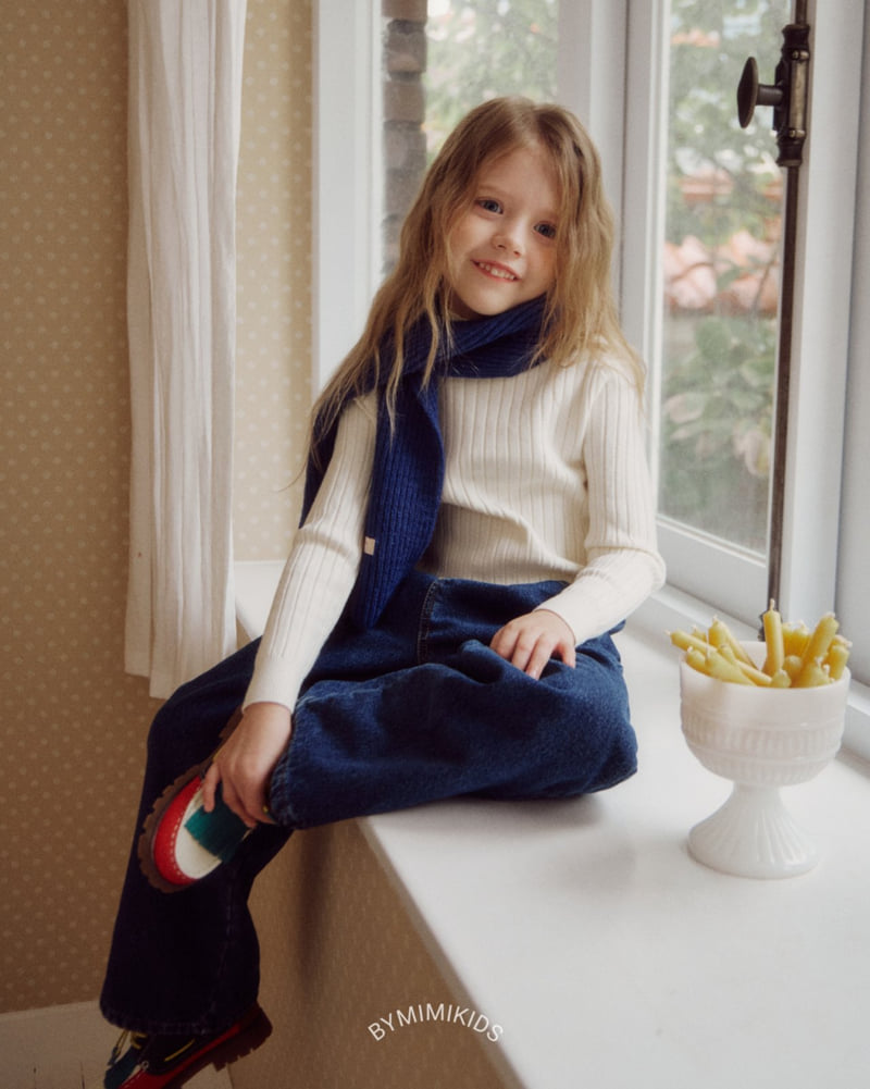 Bymimi - Korean Children Fashion - #Kfashion4kids - Soft Half Turtleneck Knit - 5