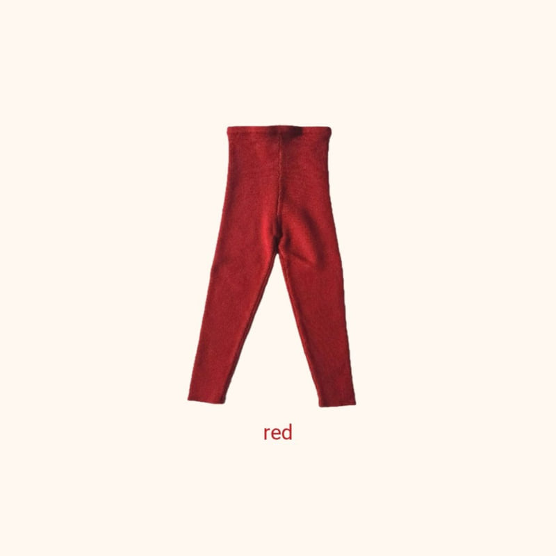 Bymimi - Korean Children Fashion - #Kfashion4kids - Knit Leggings