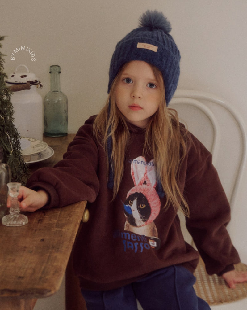 Bymimi - Korean Children Fashion - #Kfashion4kids - Rabbit Hoodie Sweatshirt - 8