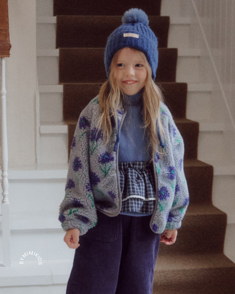 Bymimi - Korean Children Fashion - #Kfashion4kids - Check Cord Skirt - 6