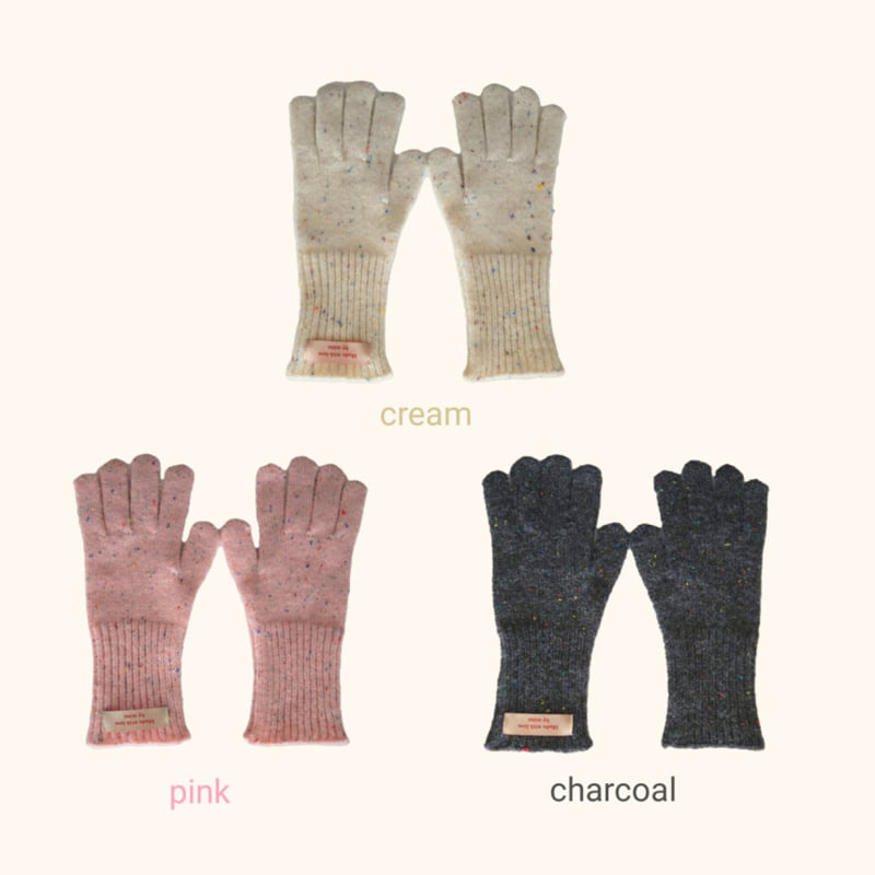 Bymimi - Korean Children Fashion - #Kfashion4kids - Boucle Gloves