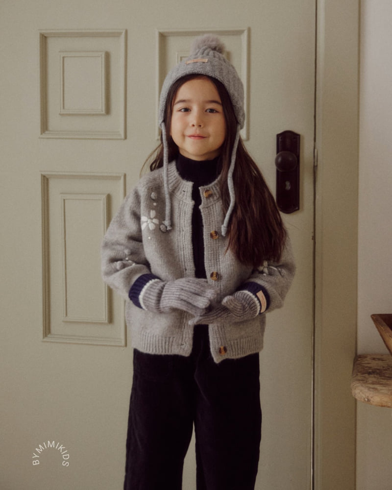 Bymimi - Korean Children Fashion - #childofig - Gray Cardigan - 7