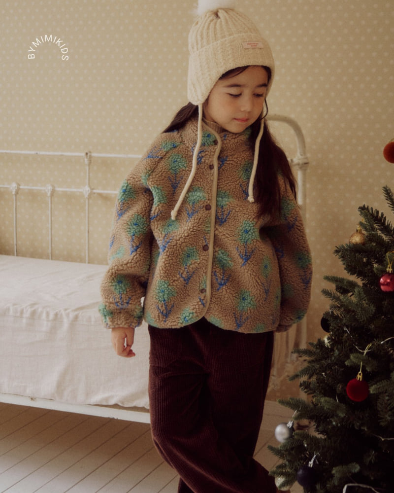 Bymimi - Korean Children Fashion - #childrensboutique - Donut Corduroy Pants - 11