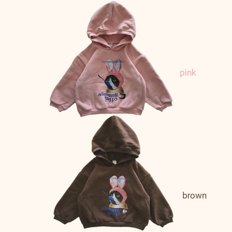 Bymimi - Korean Children Fashion - #childrensboutique - Rabbit Hoodie Sweatshirt