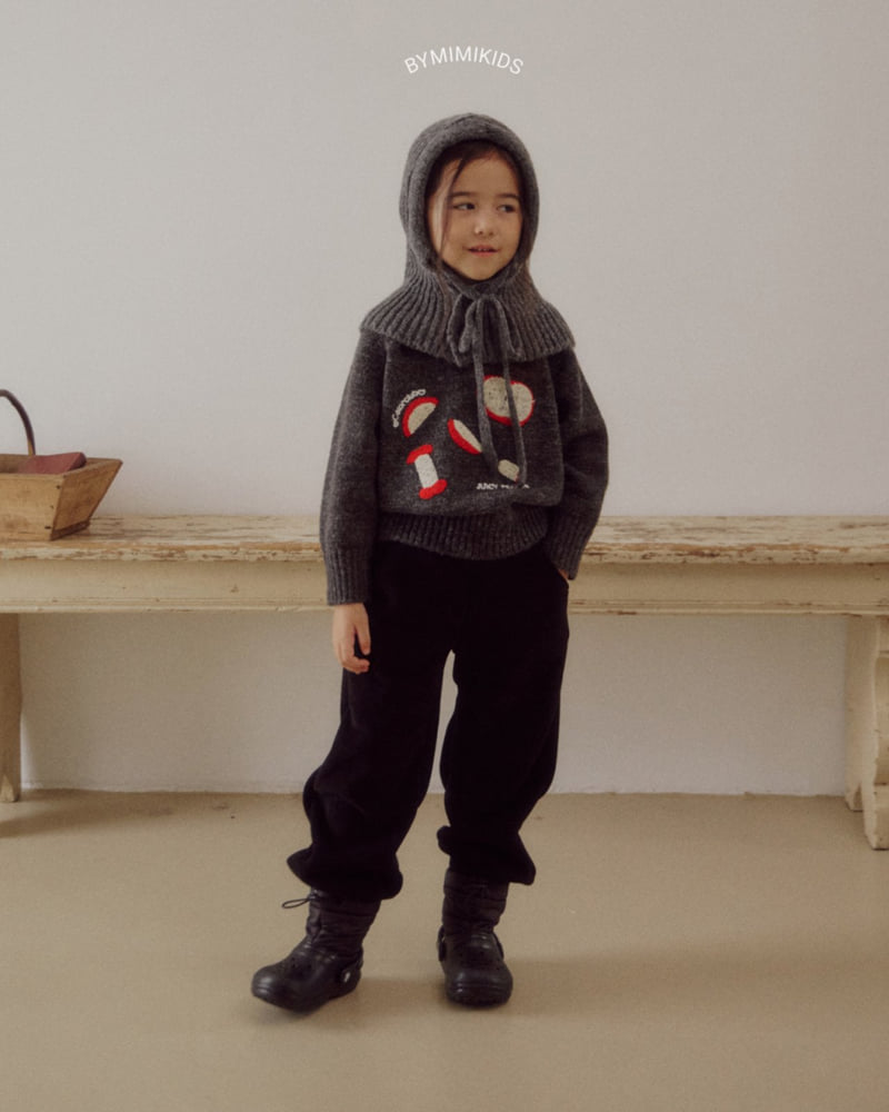 Bymimi - Korean Children Fashion - #designkidswear - Apple Knit Sweater - 3