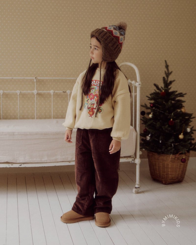 Bymimi - Korean Children Fashion - #designkidswear - Donut Corduroy Pants - 12