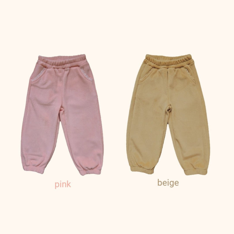 Bymimi - Korean Children Fashion - #designkidswear - Mink Jogger Pants