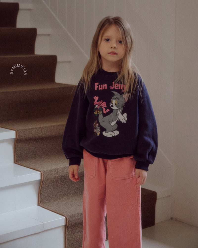 Bymimi - Korean Children Fashion - #designkidswear - Cat Sweatshirt - 10