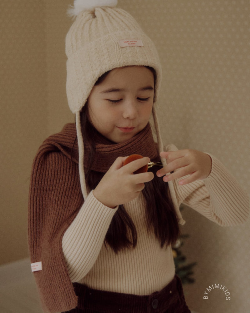 Bymimi - Korean Children Fashion - #designkidswear - Soft Half Turtleneck Knit - 8