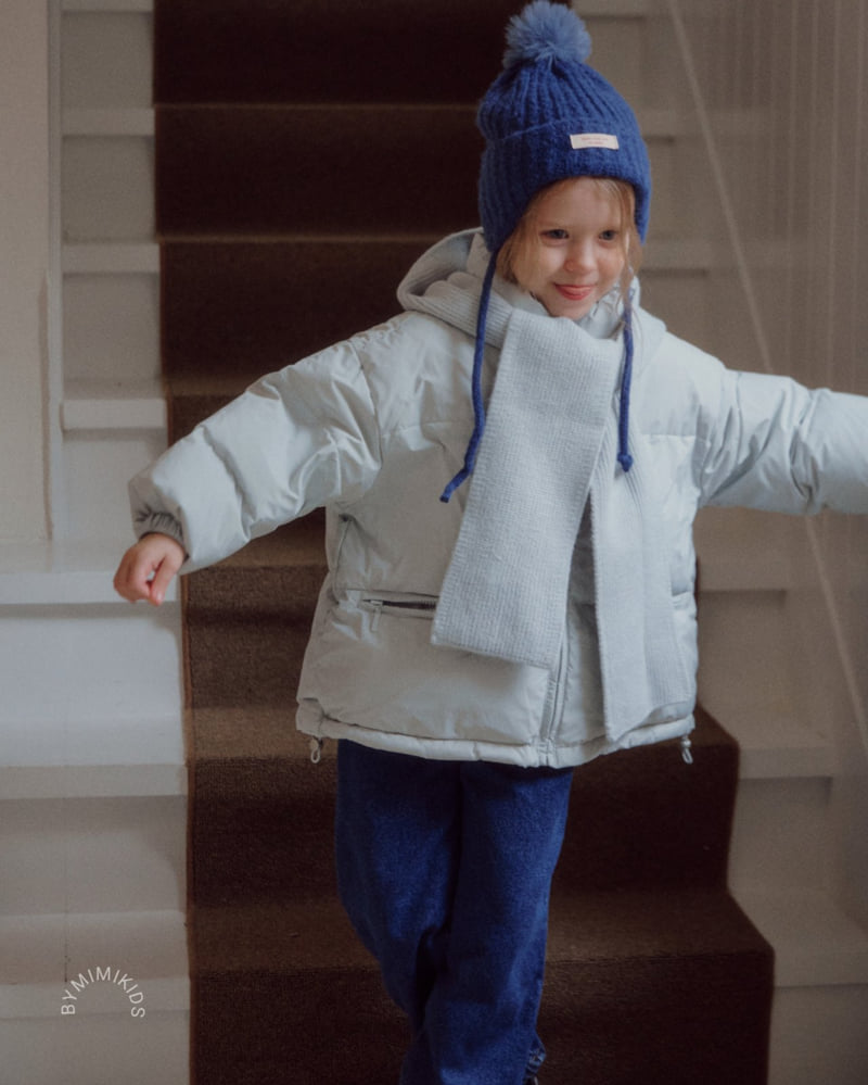 Bymimi - Korean Children Fashion - #discoveringself - Bambi Fleece Denim Pants - 8