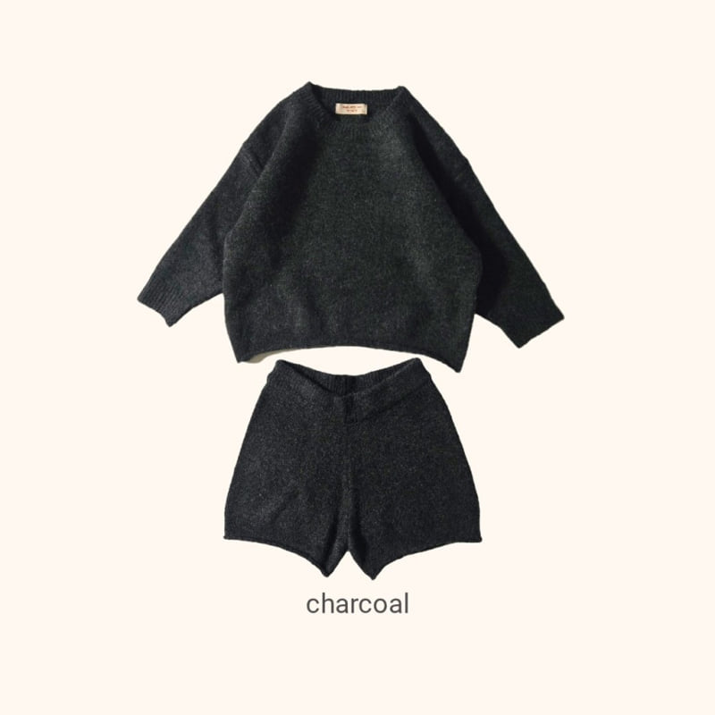 Bymimi - Korean Children Fashion - #fashionkids - Knit Half Set