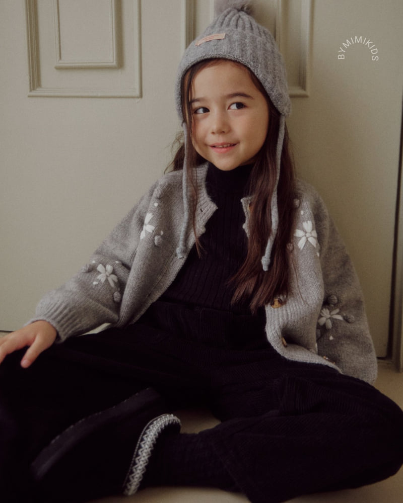 Bymimi - Korean Children Fashion - #fashionkids - Gray Cardigan - 11