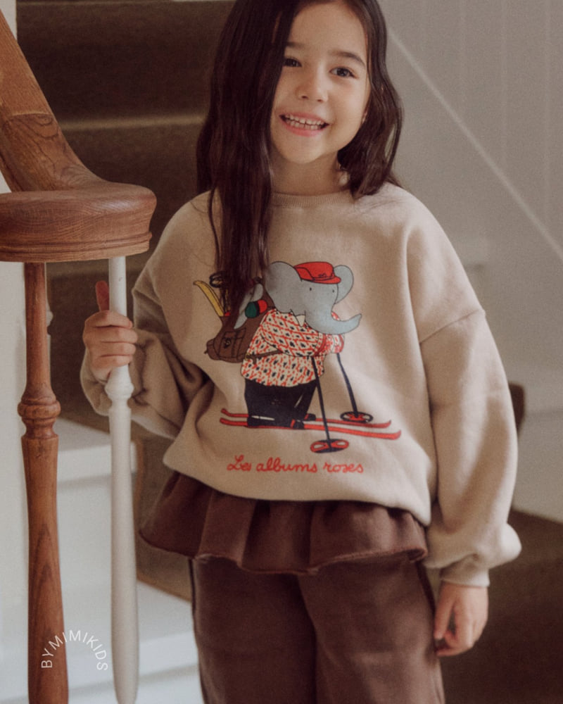 Bymimi - Korean Children Fashion - #fashionkids - Elephant Sweatshirt - 8
